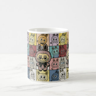 Caneca De Café In My Forest Monster Era Macaron Monsters