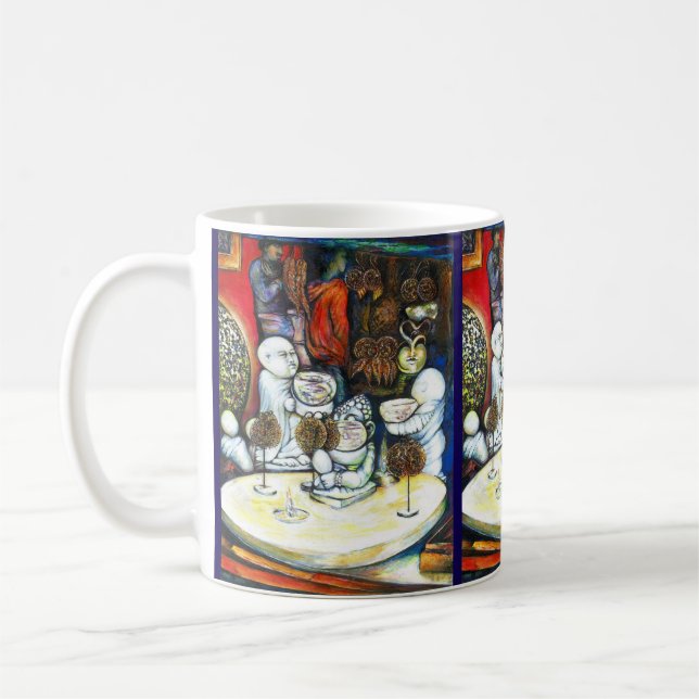 Caneca De Café Inabalável pelo desafio (Esquerda)