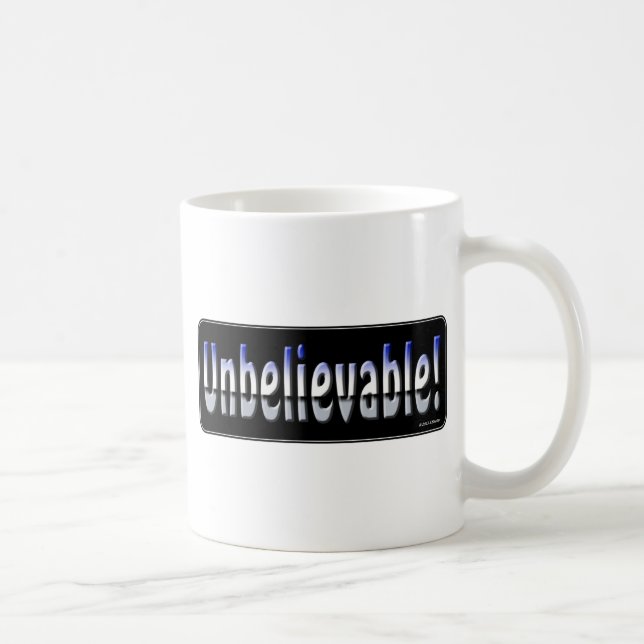 Caneca De Café Inacreditável! (Direita)