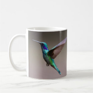 Caneca De Café Inacreditavelmente Belo e Colorido Hummingbird