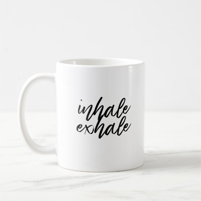 Caneca De Café Inalar Exalar (Esquerda)
