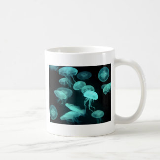 Caneca De Café incandescência das medusas
