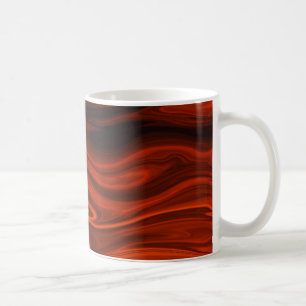 Caneca De Café Incêndio Líquido por Shirley Taylor
