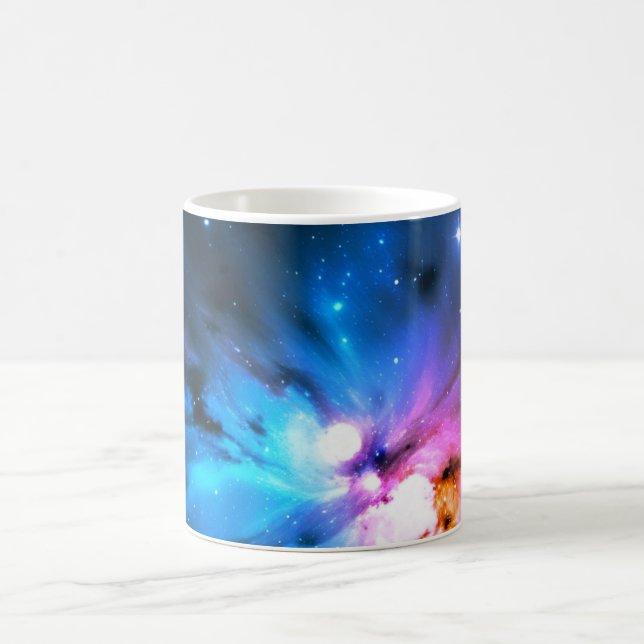 Caneca De Café Incêndios Celestiais de Estrelas (Centro)