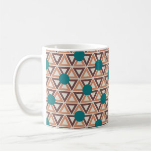 Caneca De Café Inclinação do Triângulo Maior