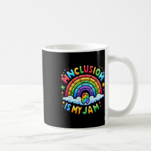 Caneca De Café Inclusão da Neurodiversidade é Minha Paixão Consci