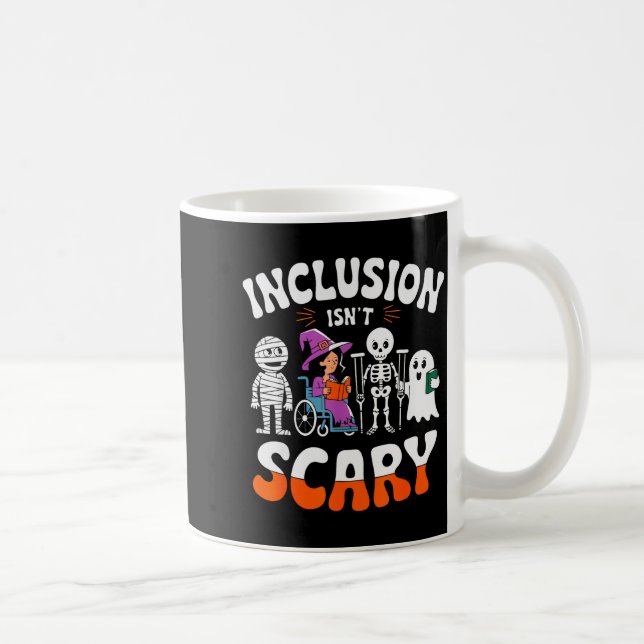 Caneca De Café Inclusion Isn't Y Sped Halloween Special Education (Direita)