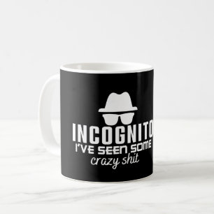 Caneca De Café INCOGNITO, VI ALGUMA MERDA LOUCA... Codificando Pu
