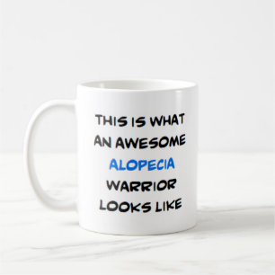 Caneca De Café incrível alopecia guerreira