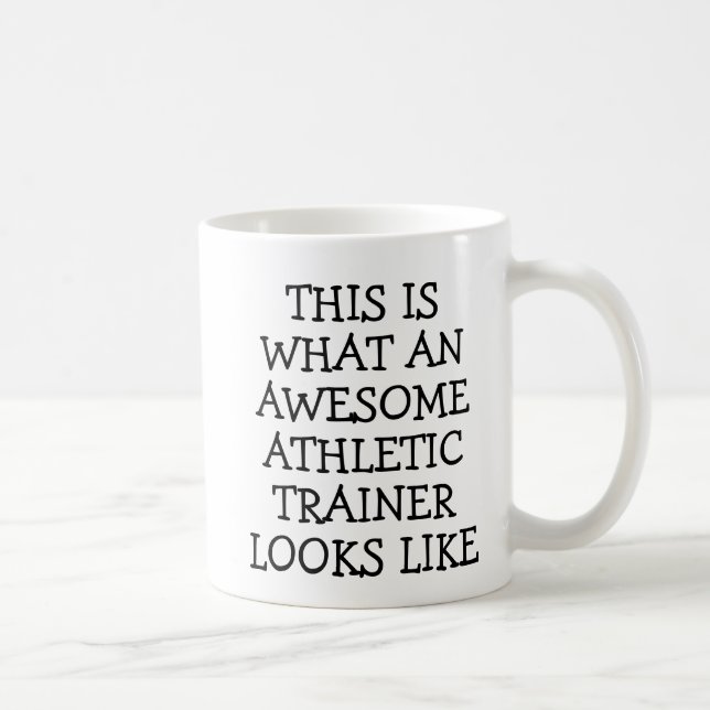Caneca De Café Incrível Athletic Trainer Mug (Direita)
