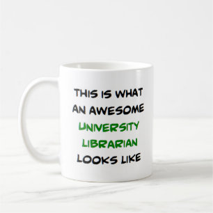 Caneca De Café incrível bibliotecário universitário