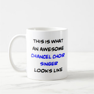 Caneca De Café incrível cantor de coro de chanceler