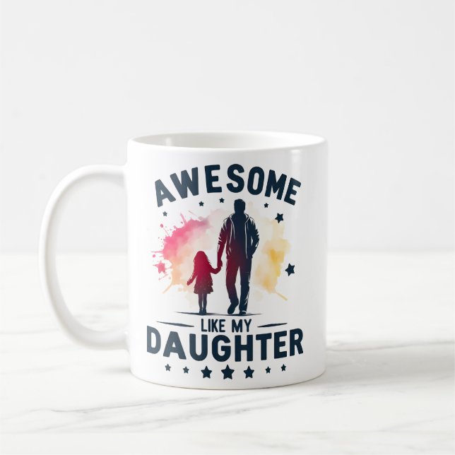Caneca De Café incrível Como Minha Filha (Esquerda)