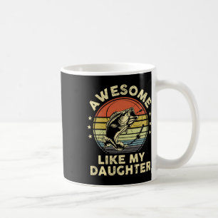 Caneca De Café Incrível Como Minha Filha Camisa B Pai De Peixe En