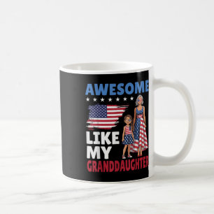 Caneca De Café Incrível Como Minha Nó Patriótica Americana