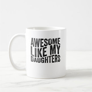 Caneca De Café Incrível Como O Dia de os pais Do Pai Das Minhas F