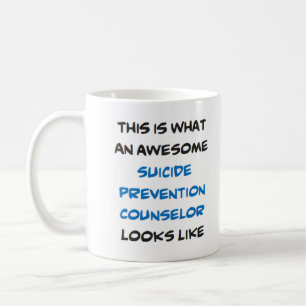 Caneca De Café incrível conselheiro de prevenção suicida