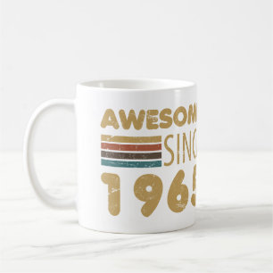 Caneca De Café Incrível desde 1965 60º Aniversário