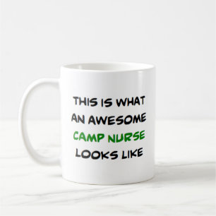 Caneca De Café incrível enfermeira de campo