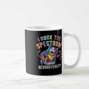 Caneca De Café Incrível Eu Balanço O Espectro Autismo Mãe Motivar