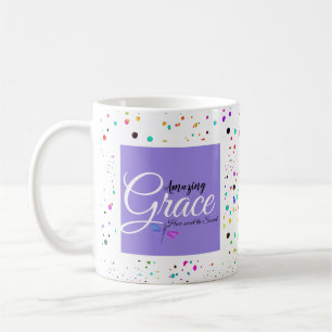 Caneca De Café Incrível graça Pontos coloridos Almofada decorativ