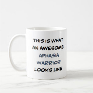 Caneca De Café incrível guerreiro da afasia