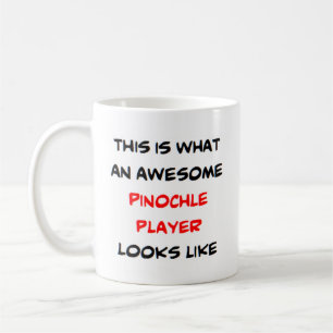 Caneca De Café incrível jogador de pinochle