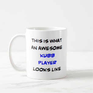Caneca De Café incrível jogador kubb