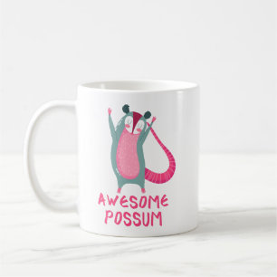 Caneca De Café Incrível Possum Linda Ogambm
