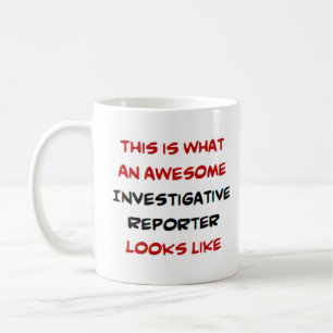 Caneca De Café incrível repórter investigativo