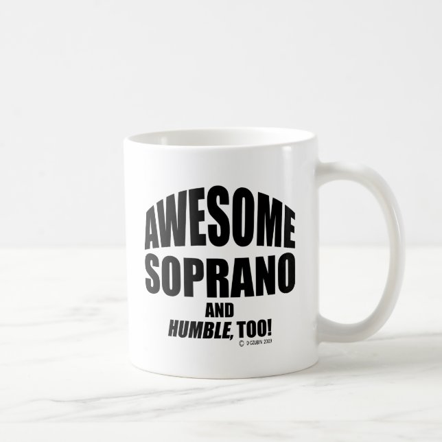 Caneca De Café Incrível Soprano (Direita)