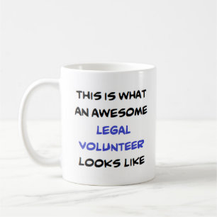 Caneca De Café incrível voluntário legal