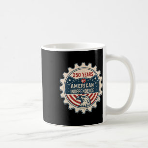 Caneca De Café Independente dos Estados Unidos, 250 anos, anivers