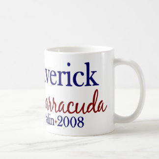 Caneca De Café Independente e Barracuda (McCain Palin 2008)