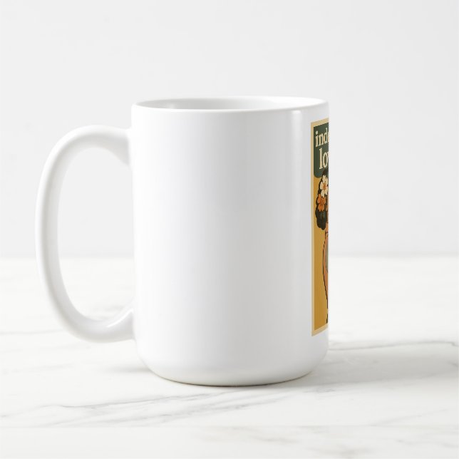 Caneca De Café Indestructible Lover Girl Mug (Esquerda)