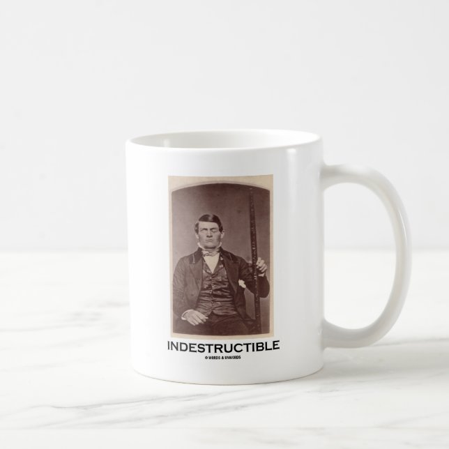 Caneca De Café Indestrutível (Phineas Gage) (Direita)