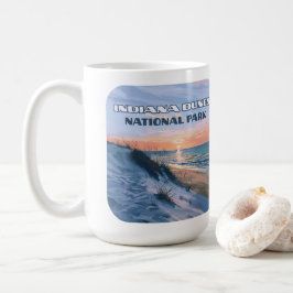 Caneca De Café Indiana Dunes National Park Lake Michigan