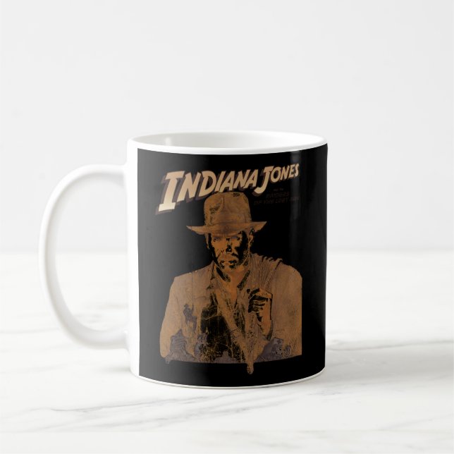 Caneca De Café Indiana Jones Raiders Do Filme Tonal De Arca Perdi (Esquerda)
