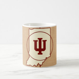 Caneca De Café Indiana University Logo 