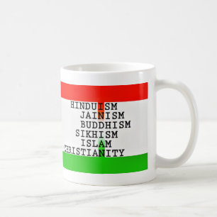 Caneca De Café Indiano (todas as religiões)