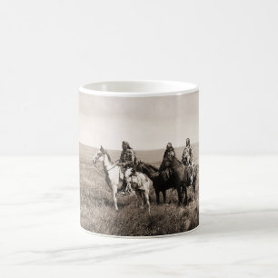Caneca De Café Indianos dos Blackfeet de Piegan