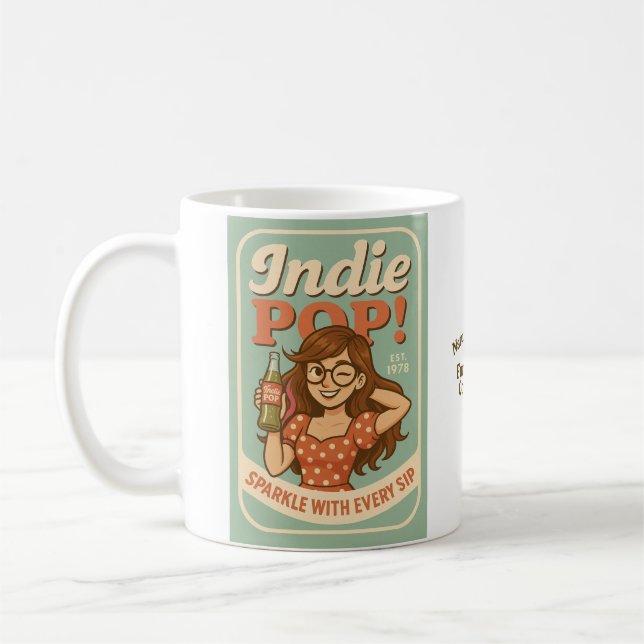Caneca De Café Indie Pop Mug (Esquerda)