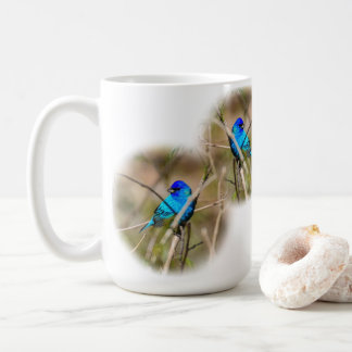 Caneca De Café Indigo Bunting Songbird Classic Mug