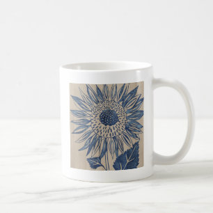 Caneca De Café Indigo Girassol