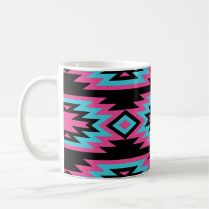 Caneca De Café Índio étnico-americano: Aztec Motifs.