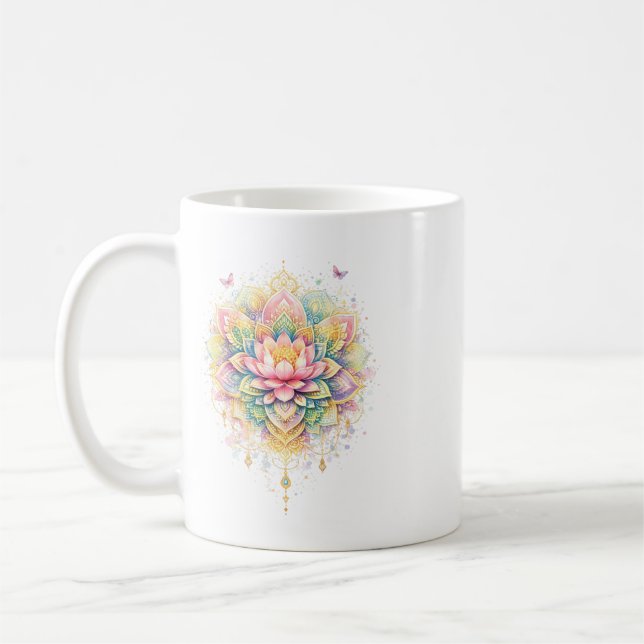 Caneca De Café Indischer Frühling - Lotusblüte (Esquerda)