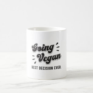 Caneca De Café Indo ao Vegan Veganismo Vegetais Animais Engraçado