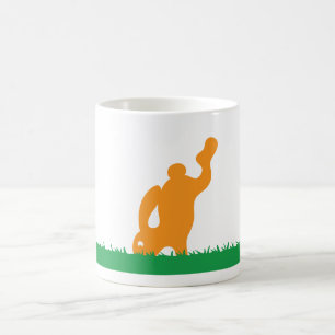 Caneca De Café Indo para Baixo