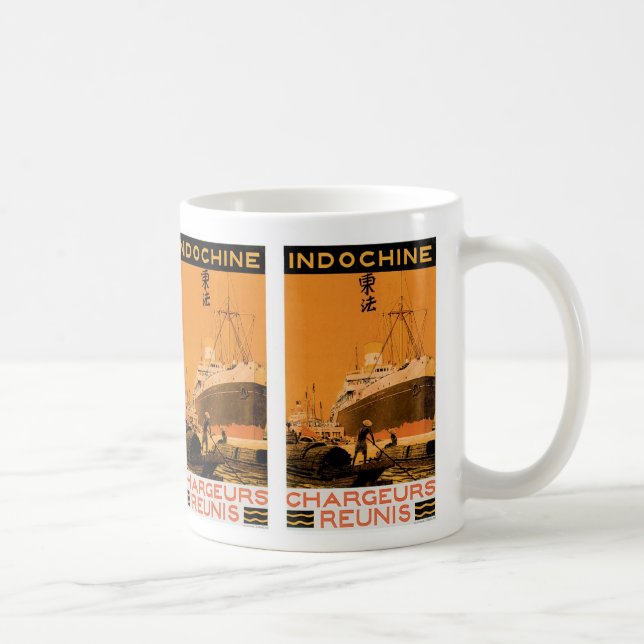Caneca De Café Indochine Chargeurs Reunis (Direita)