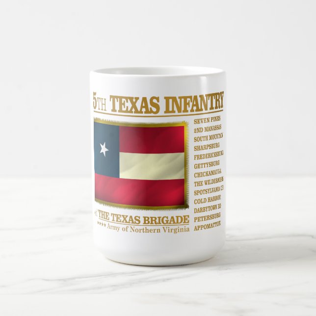 Caneca De Café Infantaria do Texas 5 (BA2) (Centro)